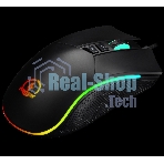 Мышь проводная Jet.A Panteon PS80 черный, 5000 dpi, USB, кнопки - 9