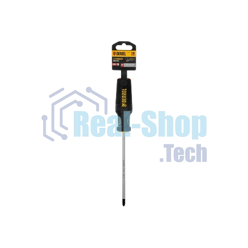 Отвертка Denzel PH2х150 мм, S2, 3к рукоятка