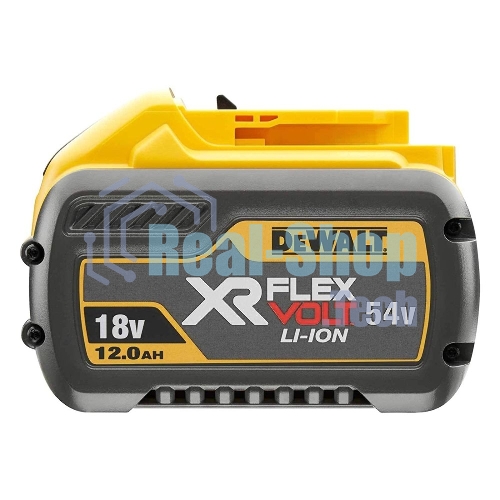 Аккумулятор DeWalt DCB548-XJ 54 В XR FLEXVOLT Li-Ion, нарпяжение: 18 и 54 В, 12.0 Ач, XR 18.0 В
