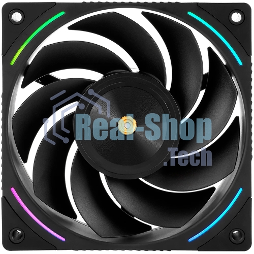 Кулер для корпуса Thermalright TL-K12R Reverse (120x120x25mm, 4-pin PWM, ARGB, 69CFM, 27dBA, 2150RPM, черный)