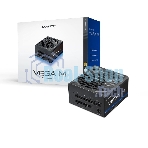 Блок питания Chieftec Vega M PPG-1000-C (ATX 3.1, 1000W, 80 PLUS GOLD, Active PFC, 135mm fan, Gen5 PCIe, Full Cable Management) Retail