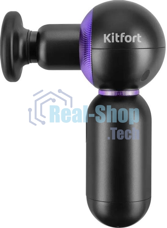 Массажер Kitfort КТ-2987 60Вт черный/фиолетовый