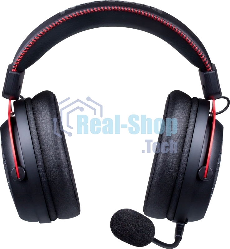 Гарнитура Redragon Diomedes чёрный/красный, проводная, USB / mini jack 3.5 мм