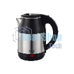 Чайник электрический Homestar HS-1034 1.8 л, нержавейка, черный (12)