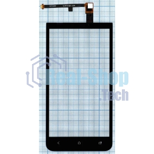 Сенсорное стекло (тачскрин) для HTC One XC X720d, черное
