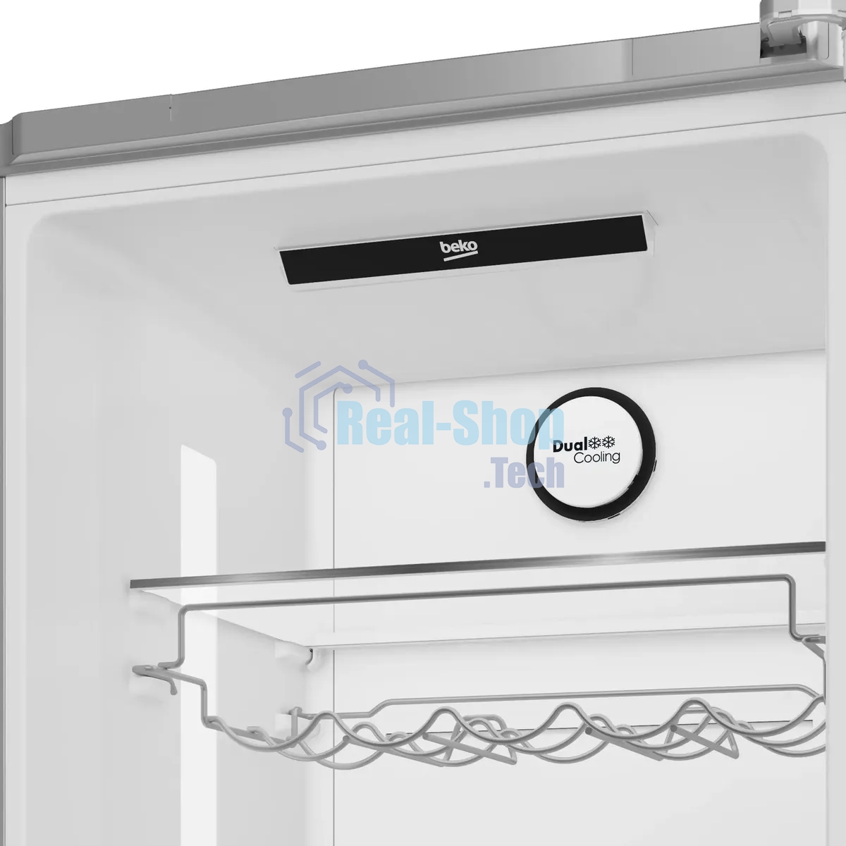 Холодильник Beko B5RCNK403ZXBR антрацит двухкамерный 257/100 л морозилка снизу, No Frost