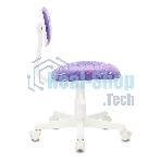 Кресло детское Бюрократ CH-W201NX Sticks 08 фиолетовый, крестовина пластик