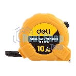 Рулетка Deli DL9010B 10мx25мм Метрическая. Корпус ударопрочный, компактный.