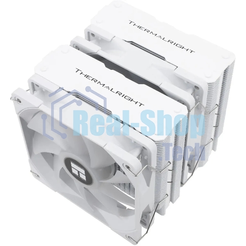 Устройство охлаждения(кулер) Thermalright Peerless Assassin 120 White ARGb Soc-AM5/AM4/1151/1200/2066/2011/1700 белый 4-pin 25.6dB Al+Cu 750gr Ret (PA120-WH-ARGb)