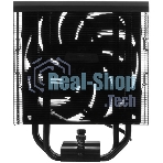 Устройство охлаждения (кулер) PcCooler RZ400 V2 Soc-AM5/AM4/1200/1700/1851 черный 4-pin 32dB Al+Cu 240W Ret (RZ400V2-BKNWNX-GL)