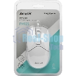 Мышь проводная A4Tech Fstyler FM12S белый, 1200 dpi, USB, кнопки - 3