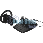 Руль Logitech G923 10кноп. (с педалями) черный