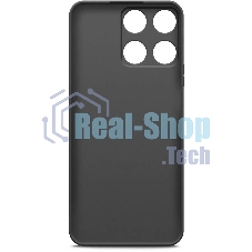 Чехол (клип-кейс) BoraSCO для Honor X6a Silicone Case черный (72478)