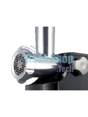 Мясорубка электрическая Kenwood MG474 черный, 1500 Вт, 1.5 кг/мин, реверс, защита от перегрузки, насадки - 6