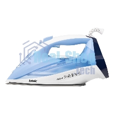 Утюг BBK ISE-2411 голубой, 2400 Вт, 40 г/мин, 140 г/мин, 300 мл