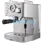 Кофеварка рожковая Maunfeld MF-721S PRO нержавеющая сталь, исп. кофе - молотый/чалды, 1.5 л, 1140 Вт, 15 бар