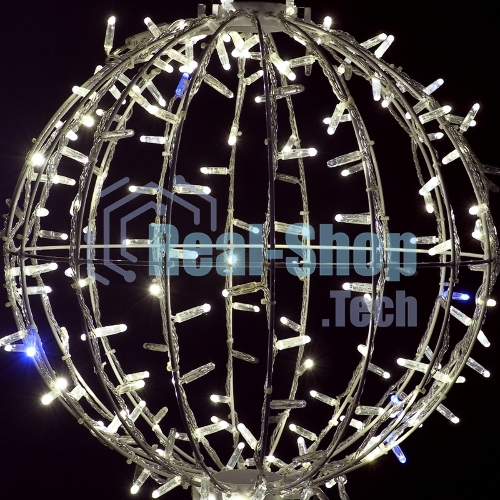 Светодиодная фигура Neon-night Шар диаметр 50 см 200 LED теплый белый эффект мерцания 230В
