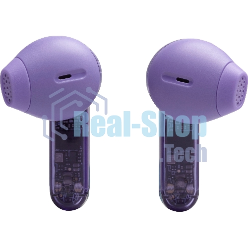 Наушники TWS JBL Tune Flex 2 призрачно-фиолетовый, вкладыши/внутриканальные (трансформер), Bluetooth, адаптивное шумоподавление