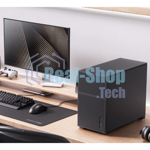 Корпус без блока питания JONSBO D31 MESH Black MATX без БП, боковая панель из закаленного стекла, mini-ITX, micro-ATX, черный