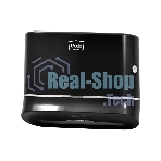 Диспенсер бумажных полотенец Puff 5135Bl, черный, с замком, ABS-пластик