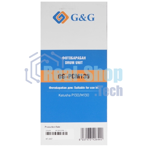 Картридж лазерный G&G GG-PCM130 PCM-130 черный (12000 стр.) для Катюша P130/M130