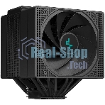 Кулер для процессора DEEPCOOL ASSASSIN IV VC VISION черный, 120 мм, алюминий/медь, 1800 об/мин, 29.3 дБ, 4 pin, 300 Вт, 172 мм