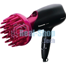 Фен Panasonic EH-NA65 черный/розовый, 2000 Вт, ионизация