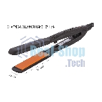 Выпрямитель для волос ECON ECO-BH031S черный/оранжевый, 38 мм, 200 °C, 2 режима