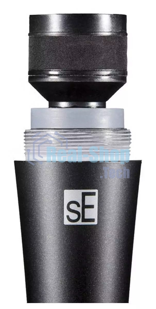 Микрофон динамический sE Electronics V3 50 Гц - 16 кГц, кардиоида, комплектация: микрофонный зажим, адаптер с резьбой, чёрная ветрозащита, транспортировочный чехол на молнии