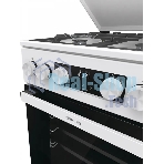 Плита комбинированная Gorenje GK5C42WF-B белый, конфорок 4 газовых, духовка 70 л, 50 см x 85 см x 59.4 см