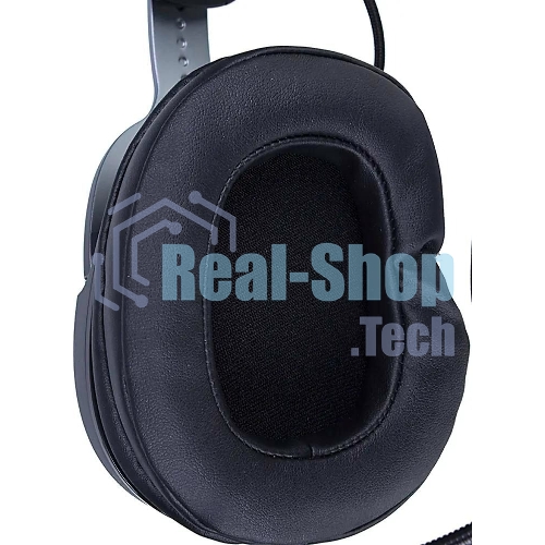 Гарнитура ASUS TUF Gaming H3 чёрный/серый, проводная, mini jack 3.5 мм, регулятор громкости, отключаемый микрофон