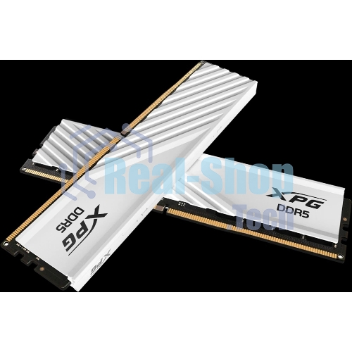 Оперативная память XPG Lancer Blade, DDR5, 32GB (2x16GB), 6000MHz, CL34, DIMM, с радиаторами, белый