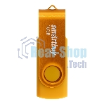 Флешка USB Smartbuy Twist Yellow (SB016GB2TWY), 16Gb, USB 2.0, R/W 15/7, желтый