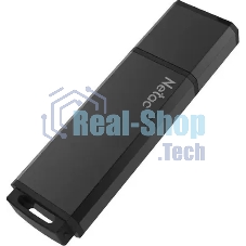 Флешка USB Netac U351 (NT03U351N-032G-32BK), 32Gb, USB 3.0, R/W 110/45, черный