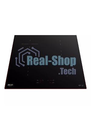 Индукционная варочная поверхность DeLonghi PIN 62 RUS, 4 конфорки, стеклокерамика, 7200 Вт