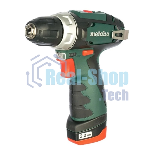 Дрель-шуруповерт аккумуляторная Metabo Powermaxx BS 600080710, Аккумуляторный, 12В, Кейс