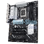 Материнская плата ASUS PRIME B860-PLUS WIFI, LGA 1851, Intel B860, 4xDDR5, 4xSATA, 2xM.2, 1xPCIe 5.0 x16, 4xPCIe 4.0 x16, 2xUSB-C, 4xUSB-A 3.2 Gen 1, 2xUSB-A 3.2 Gen 2, 1xHDMI, 1xDP, 1x2.5Gb LAN, 7.1, ATX