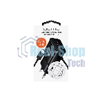 Сетевое зарядное устройство Qumo Energy (Charger 0025) 2.1A, встроенный кабель TYPE-C, черный