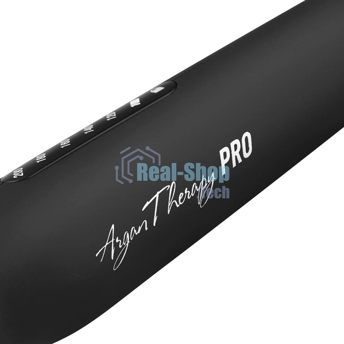 Щипцы для завивки волос Polaris PHS 3410TAi Argan Therapy PRO черный, 34 мм, 220 °C, 6 режимов