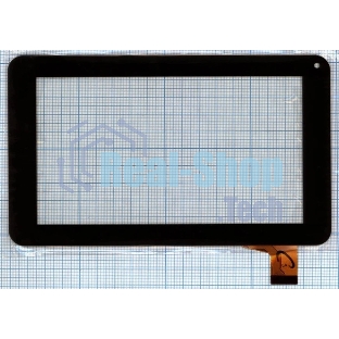 Сенсорное стекло (тачскрин) FM700405KD, черное