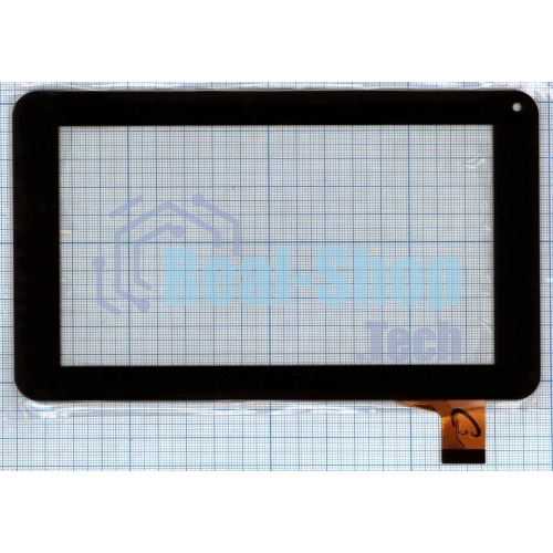 Сенсорное стекло (тачскрин) FM700405KD, черное