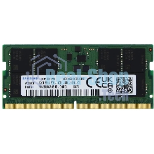 Оперативная память Samsung, DDR5, 32GB (1x32GB), 4800MHz, CL40, SO-DIMM