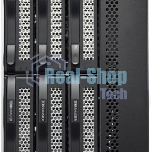 Сетевое хранилище TerraMaster D6-320 DAS tower/JBOD,RAID0,1/up to 2 SATA(3,5' or 2,5')/1xUSB3.2 Type-C gen2/1xPS/1YW