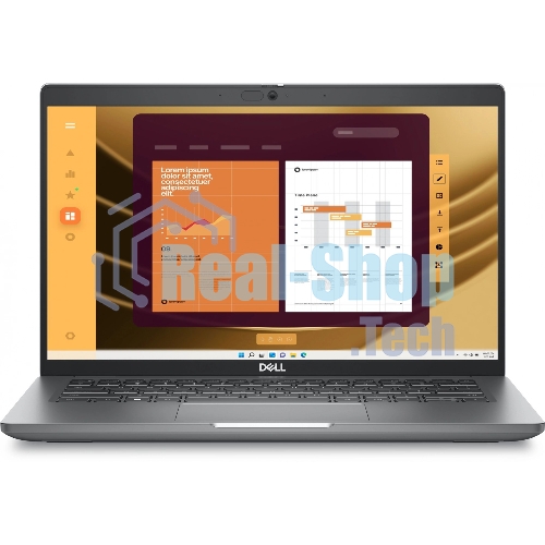 Ноутбук Dell Latitude 5450 черный 5450-7560 Core Ultra 7 155U 16Gb SSD 512Gb Intel Arc 14