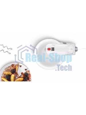 Миксер Bosch MFQ2600G белый, ручной, 375 Вт, 3 л, 4 скорости