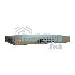 Коммутатор управляемый PoE Tenda F1218P-16-250W, 18 портов, 16х100 Мбит/с, 2x1 Гбит/с, SFP 1x1 Гбит/с