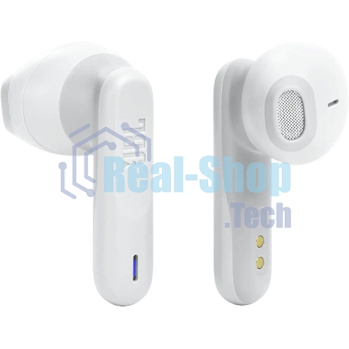 Наушники TWS JBL Wave Flex белый, вкладыши, Bluetooth, быстрая зарядка, до 8 ч