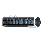 Комплект клавиатура+мышь Acer OMW141 проводной, USB, 1200 DPI, чёрный