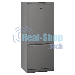 Холодильник Indesit ES 15 GA серебристый двухкамерный 189/54 л морозилка снизу