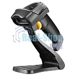 Сканер штрих-кода ручной Mindeo 2D MD6600-SR 2D имидж, проводной, 100 скан/сек, USB с подставкой, черный